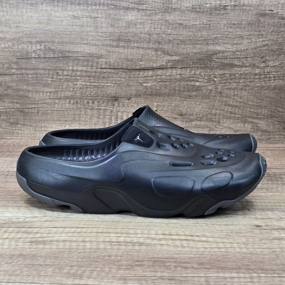 Nike Jordan Roam Slide Men's Size 10 Black Iron Gray Sandals